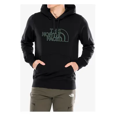 The North Face Drew Peak Light Hoodie Kapucnis felső - tnf black/duck green