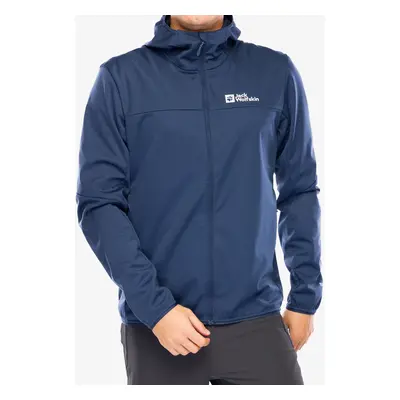 Jack Wolfskin Feldberg Hoody Softshell kabát - midnight sky