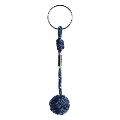 FujFuj Keychain Knot Kulcstartó - blue dotted