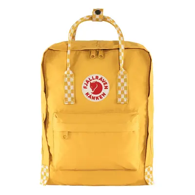 Fjallraven Kanken Hátizsák - ochre/chess pattern