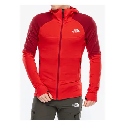 The North Face Bolt Polartec Hoodie Kapucnis felső - high risk red/garnet red