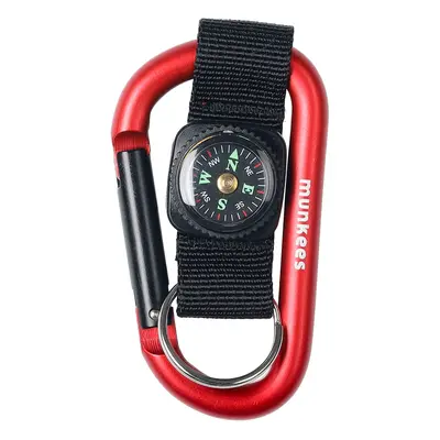 Munkees Carabiner mm w/Compass Strap Karabiner