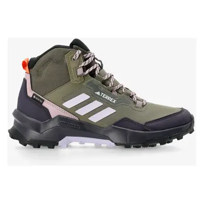 adidas TERREX AX4 Mid GTX Női túracipő - olive stra/silv dawn/prelo fig