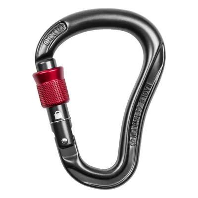 Ocun Eagle HMS Screw Karabiner - anthracite/red