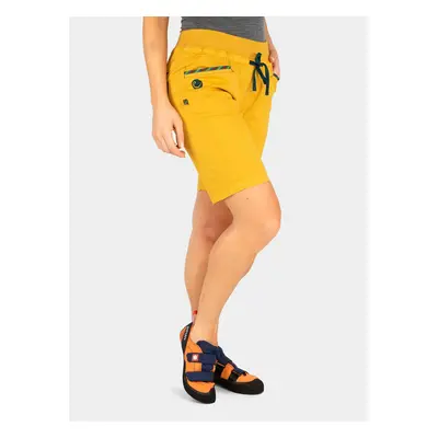 Edelrid Glory Shorts II Női Rövidnadrág - golden yellow