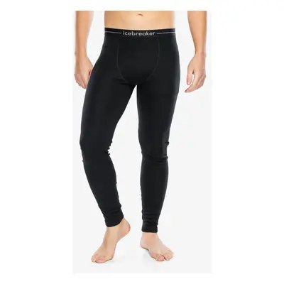 Icebreaker Merino Fine Polar Leggings Termoaktív hosszúszárú alsó - black