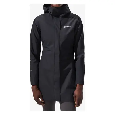 Berghaus Omeara Long Shell Jacket Női utcai kabát - black/black