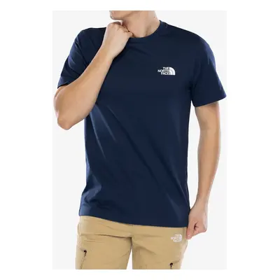 The North Face S/S Simple Dome Tee Pamutpóló - summit navy