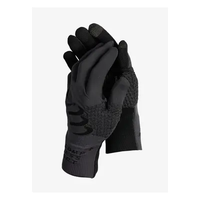 Compressport 3D Thermo Gloves Futókesztyű - asphalte/black