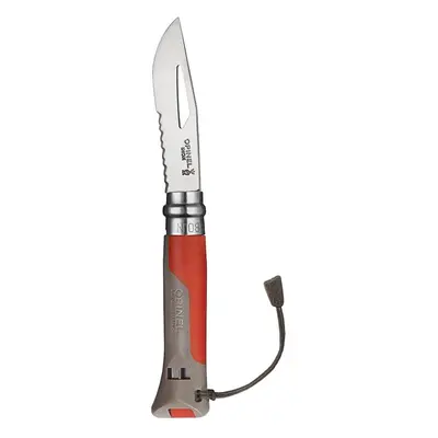 Opinel Outdoor No.08 Kés - earth/red