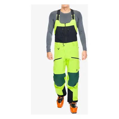 Black Diamond Recon Stretch Pro Bibs Túrasínadrág - lime green/mountain forest