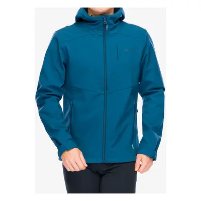 Vaude Cyclone Hooded Jacket Softshell kabát - baltic sea