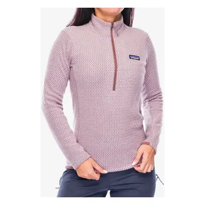 Patagonia R1 Air Zip Neck Női cipzáras felső - stormy mauve