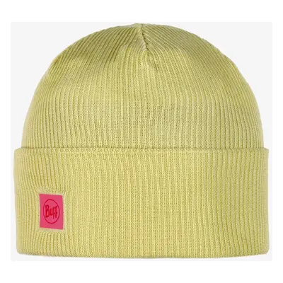 Buff Crossknit Beanie Téli sapka - sheen yellow