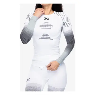 X-Bionic Invent Fx Shirt LS Termoaktív női felső - x white/grey/light grey