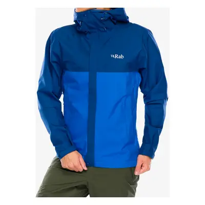 Rab Downpour Eco Jacket Esőkabát - nightfall blue/ascent blue