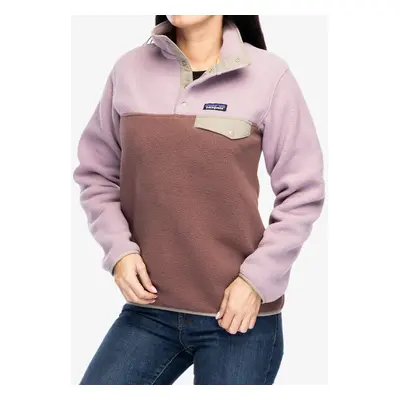 Patagonia Lightweight Synch Snap-T Pullover Női polár - dulse mauve