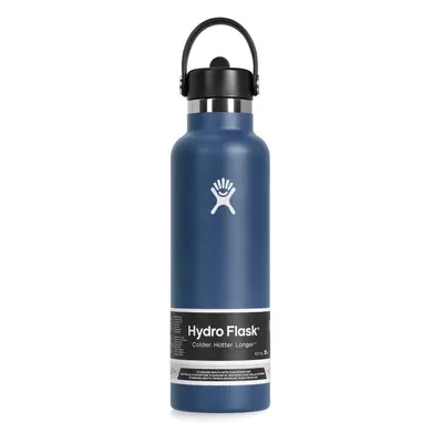 Hydro Flask oz Standard Flex Straw Cap (621 ml) Palack - indigo