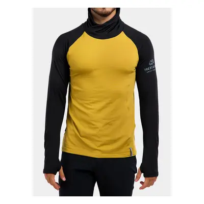 Sensor Thermo Sweatshirt Felső - mustard/black