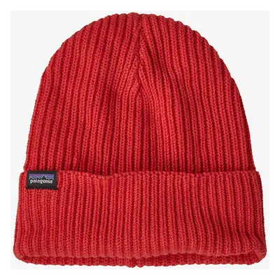 Patagonia Fisherman Rolled Beanie Téli sapka - madder red