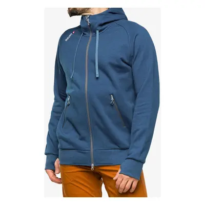 Ocun Hoodie Zipper Kapucnis felső - blue opal/excalibur