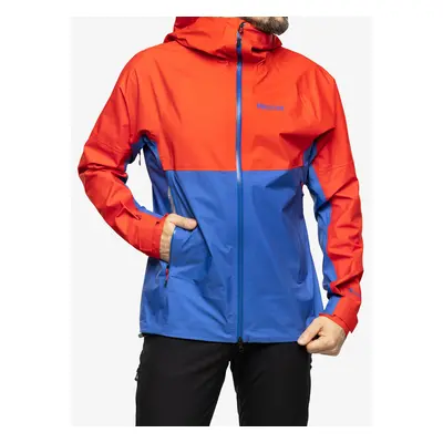 Marmot Mitre Peak Jacket Esőkabát - victory red/trail blue