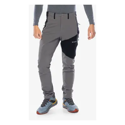 Columbia Columbia Tech Softshell Pant Softshell nadrág - city grey/black