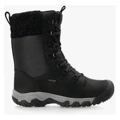 Keen Greta Tall Boot WP Női téli cipő - black/black