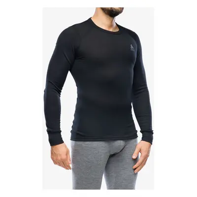 Odlo Active Warm Eco BL Top Crew Neck LS Hőszigetelő felső - black