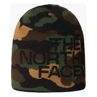 The North Face Reversible Highline Beanie Téli sapka - tnf black camo print