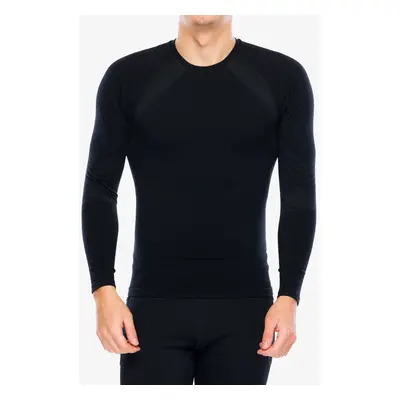 Smartwool Intraknit Active Base Layer Crew Termoaktív felső - black/black