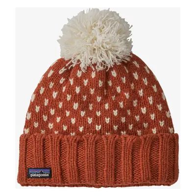 Patagonia Snowbelle Beanie Téli sapka - offset dot/burnished red