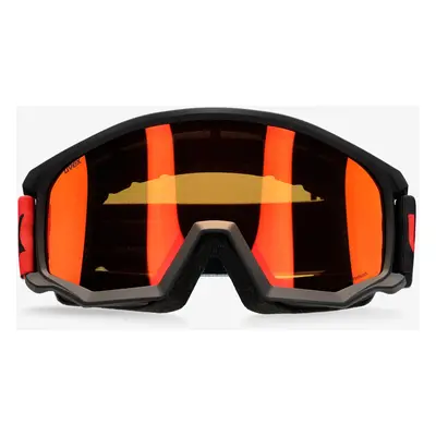 Uvex Athletic FM Síszemüveg - black/red/orange/clear