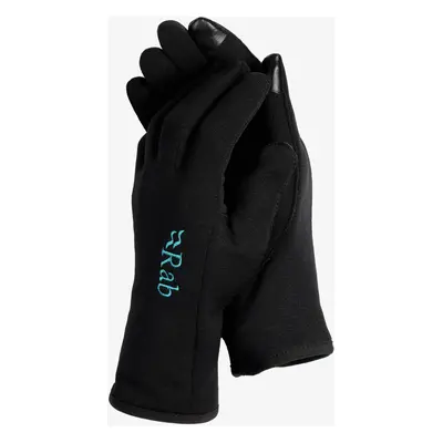 Rab Power Stretch Contact Glove Női kesztyű - black