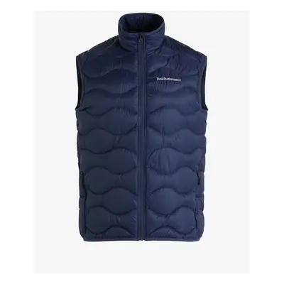 Peak Performance Helium Down Vest Pehelymellény - blue shadow