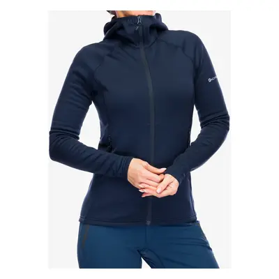 Montane Fury Hoodie Női kapucnis felső - eclipse blue