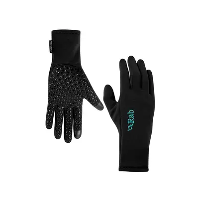 Rab Power Stretch Contact Grip Glove Női kesztyű - black