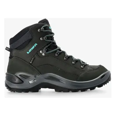 Lowa Renegade GTX Mid Női túracipő - asphalt/turquoise