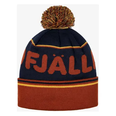 Fjallraven Pom Hat Téli sapka - autumn leaf/dark navy