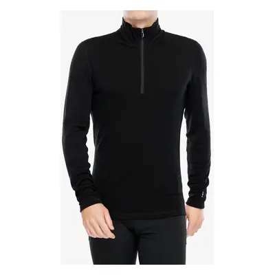 Smartwool Classic Thermal Merino Base Layer 1/4 Zip Boxed Termoaktív felső - black