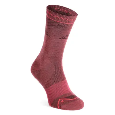 Ortovox Alpine Pro Comp Mid Socks Női Merino Gyapjú Zokni - wild rose