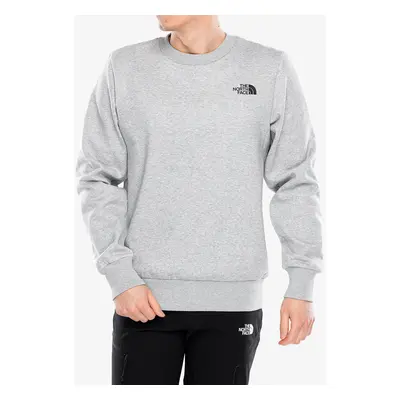 The North Face Simple Dome Crew Férfi pulóver - tnf light grey heather