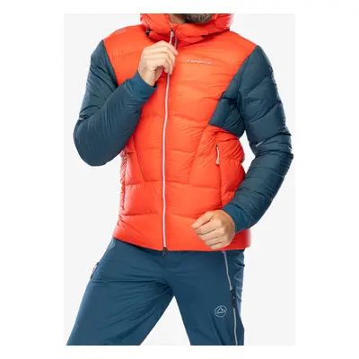 La Sportiva Supercouloir Down Jacket Pehelykabát - poppy/storm blue