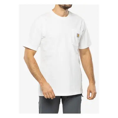 Carhartt K87 Pocket S/S T-Shirt Férfi Póló - white