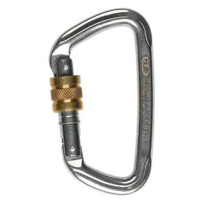 Climbing Technology D-Shape Stainless Steel SG Karabiner