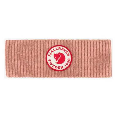 Fjallraven Logo Headband Fejpánt - dusty rose