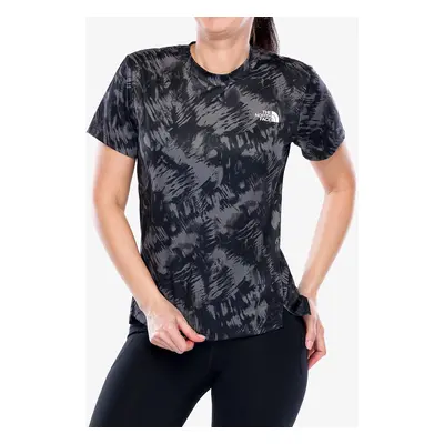 The North Face Flex S/S Tee Reg Aop Gyorsan száradó női póló - tnf black waterfall prizm