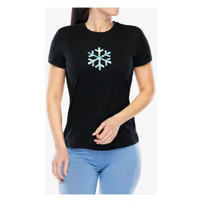 Icebreaker Merino Tech Lite SS Tee POW Női merino gyapjú póló - black