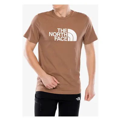 The North Face S/S Easy Tee Pamutpóló - latte/tnf white