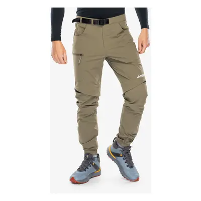 adidas TERREX Utilitas Zip Off Pants Nadrág - olive strata